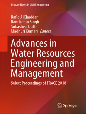 cover image of Advances in Water Resources Engineering and Management